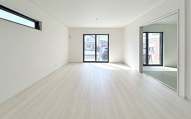 現地写真：LDK（1号棟）