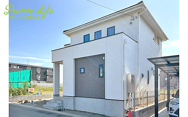 現地写真:外構工事中(1号棟)