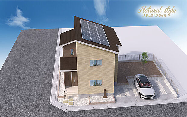 完成予想図：外観（4号棟）