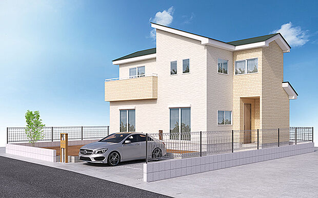 完成予想図:外観(9号棟)