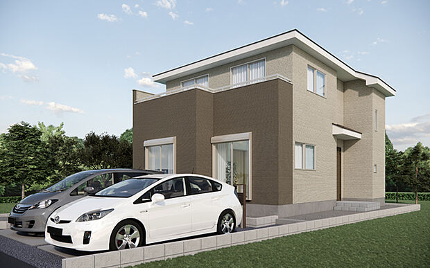 完成予想図:外観(3号棟)