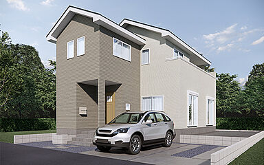 いろどりアイタウン 山武市成東 外観