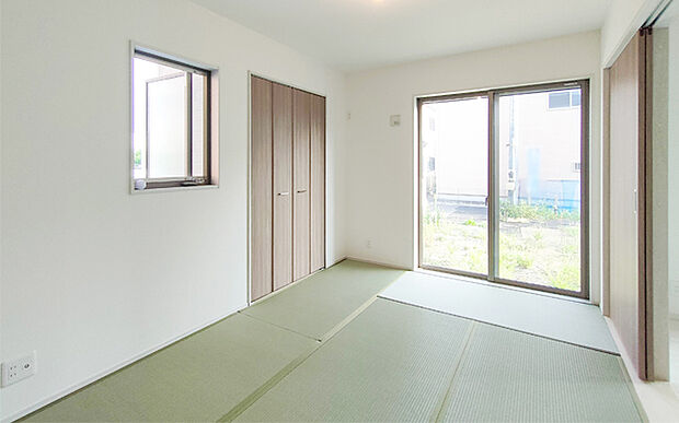 当社分譲施工例:洋室畳敷き