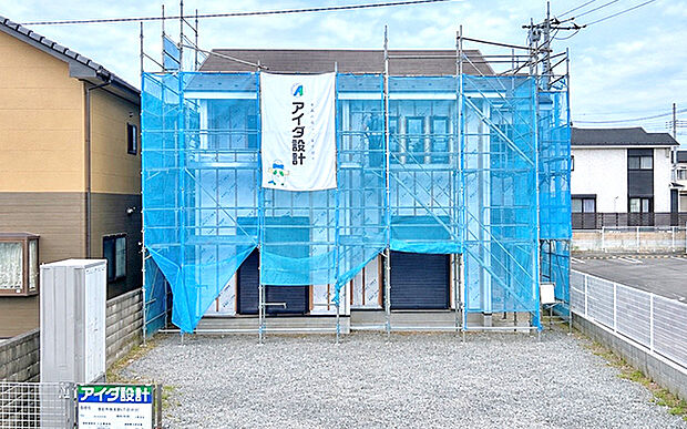 現地写真:建築中(1号棟)