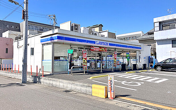 ローソン 清須二ツ杁駅前店（約370m）