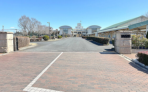 町立野木中学校(約550m)