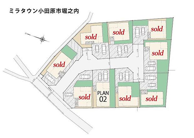 最終1棟!
全区画が敷地面積45坪以上!
駐車スペース以外にお庭もあるゆとりの敷地。
タウン間道路も広々した、様々なライフスタイルに合う分譲住宅です。