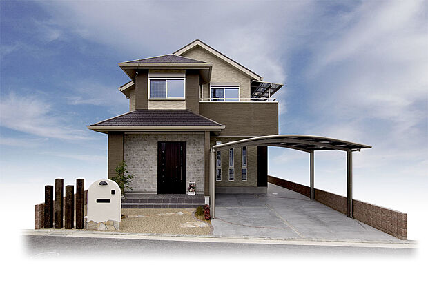 特徴的なガラスを使用することで、スタイリッシュなイメージに。