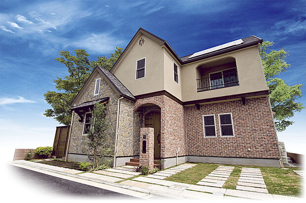 【ミヤマでマイスタイルのお家をミヤマイスタイル！】ヨーロピアンスタイル。豊富なラインナップのサイディングをご用意しておりますので、お客様のご希望を是非お聞かせ下さい。