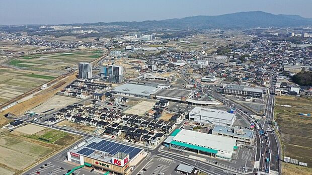 【T-AVENUE 四郷駅前GROLY】空撮写真