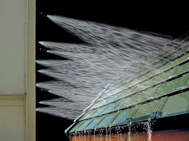 【トヨタホームは豪雨に強い】トヨタホームは豪雨に強い！屋根のルーフィング材や、水密性の高いサッシなど雨水の浸入を防ぎます。