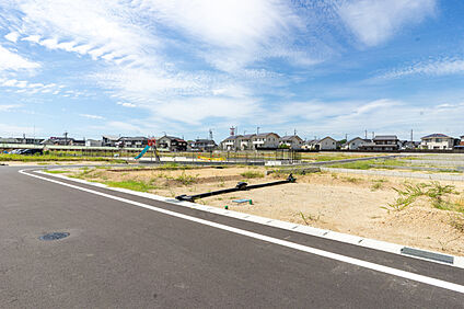 現地写真　トヨタホームの注文住宅用地