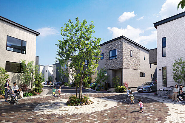 【路と樹、心を結ぶ街】
出会いをもたらす「路」、季節を描く「樹」を共に育てて、住まう人の街を大切に想う「心」が繋がっていくことで、いつまでも住み続けたくなる街を築きあげます。