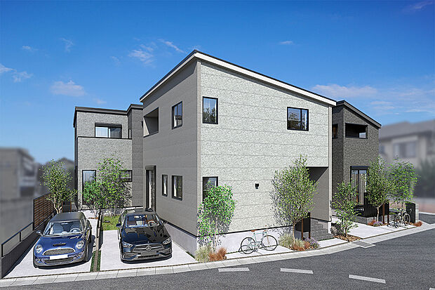 【素と、間と。心地よい場所へ】
飾らない「素」のままの魅力と余白という「間」が生み出す豊かさを住空間に。心地よさが満ち溢れる暮らしがこの街から奏でられていきます。