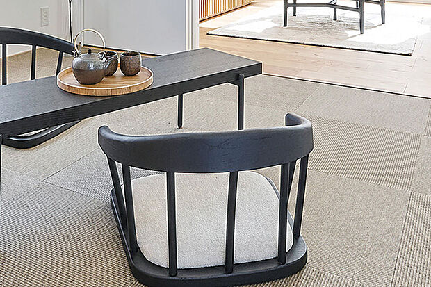 【コネクトルーム】
肌にやさしくクッション性のあるテキスタイルフロアを敷いた、生活スタイルに合わせてマルチに使える個室空間です。※画像はイメージです。※号棟により採用状況が異なります。