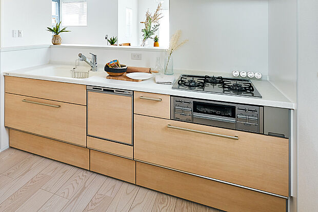 【【キッチン/トクラスBb】】シンプルかつ、基本品質をしっかり備えた、これからのスタンダードキッチン。家族の暮らしに寄り添うキッチンです。