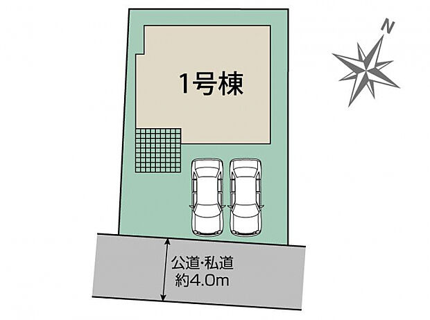 東村山市秋津町3丁目1棟 区画図