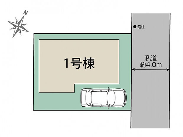 所沢市青葉台1棟 区画図
