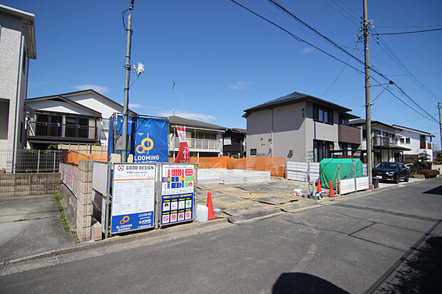 【【現地写真】】R8.3.15現在　54坪超の広々敷地に1邸宅堂々誕生です！