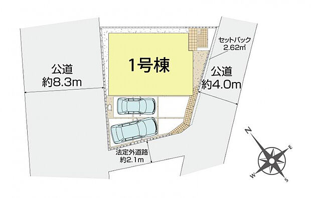 横浜市泉区上飯田町2期1棟 区画図