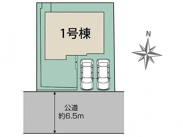 横浜市泉区上飯田町1棟  区画図