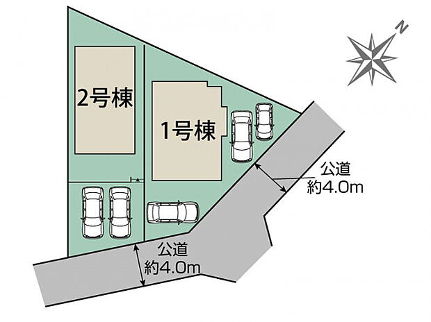 平塚市公所2棟 区画図