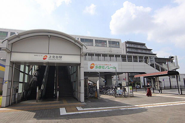 上北台駅（約942m）