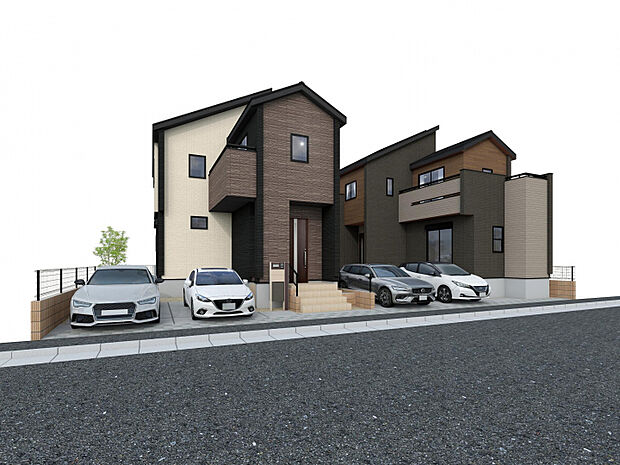 外観完成パース　