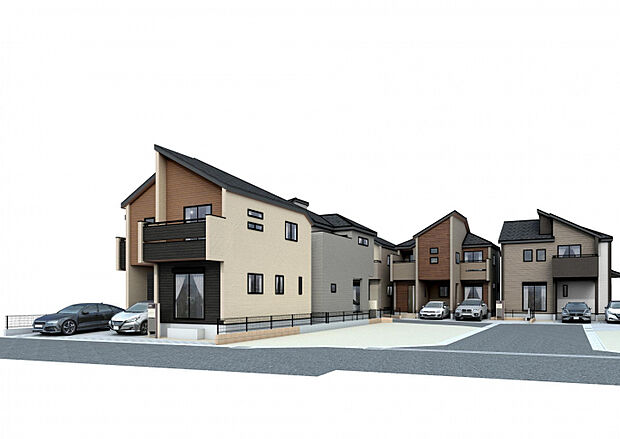 外観完成予想パース　