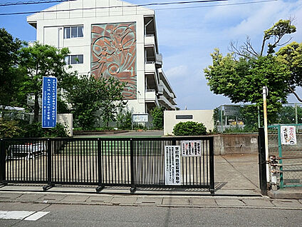 大石北小学校 600m