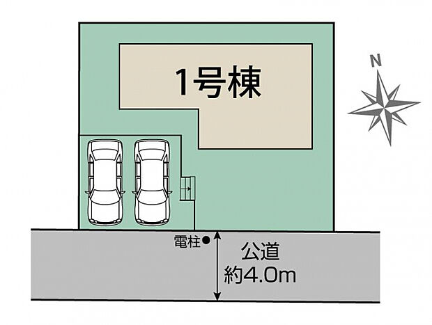 市川市国府台5丁目1棟 区画図
