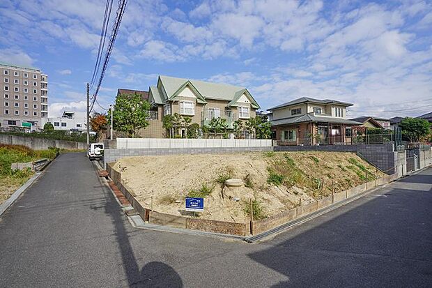 土地全景1(撮影_2024年11月)※販売済区画を含む場合がございます。最新の販売状況は区画図等をご参照下さい。