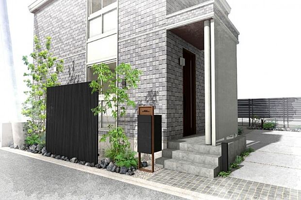 No.2_外観パース4 ※画像はすべてCGです。