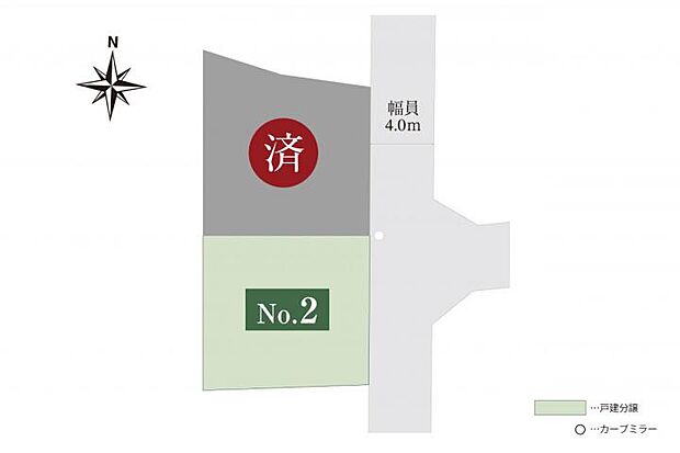 【未定】全2区画。3階建て住宅が2棟建築中です。