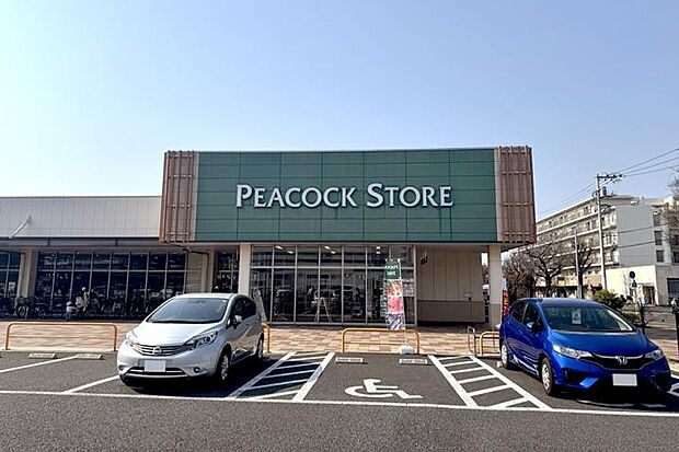 ピーコックストア 豊四季台店（約490m・徒歩7分）