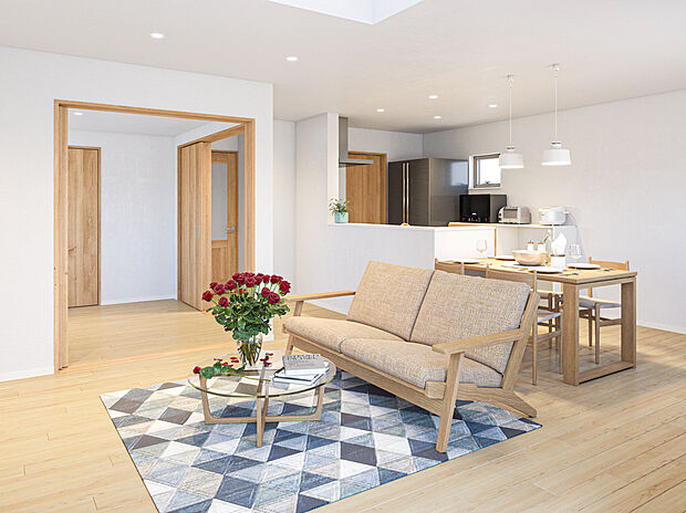 【【建物参考事例】】建物面積 106m2
建物価格 2230万円
※杭・分水工事別途
※設計プランの参考一例であって、当該プランの採用可否は任意です。