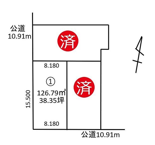 南東の角地につき明るく、風通し良好。快適に過ごせるお住まいになりそうですね。