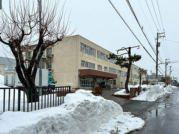 八軒東中学校(約450m)