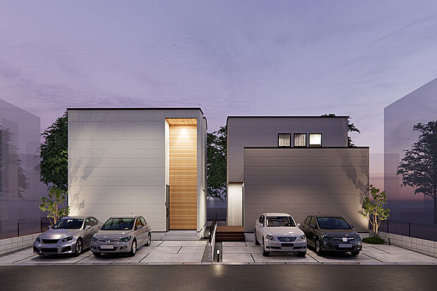 完成予想パース1・2号地