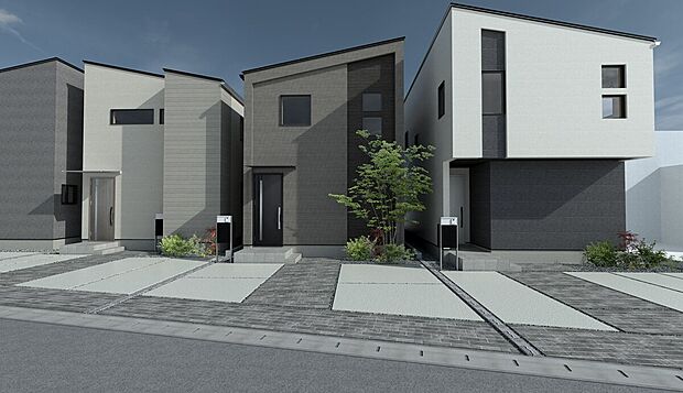 【No.2】LDK上部は大型の吹抜となっており、明るい光が差込み開放感のあるリビング空間を演出します。