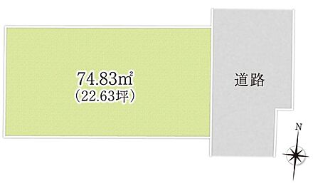 南海高野線「北野田」駅まで徒歩6分の利便性高い立地です。東側道路に面し、間口にゆとりがあるため、明るく開放的なロケーションです。 