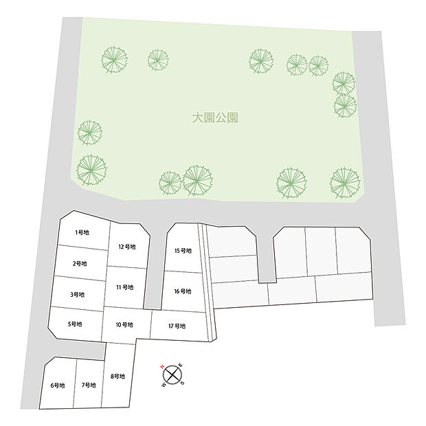 小学校やスーパー、ドラッグストアが徒歩5分圏内に揃う「利便性」、大型公園に隣接し自然豊かな住環境は子育てにもふさわしいロケーション。お子様の五感を育み、ご家族との何気ない瞬間が重なり愛着が深まる、日常が少しずつ豊かになる街です。