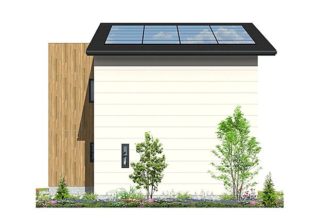 2号棟 外観完成予想図(西面)