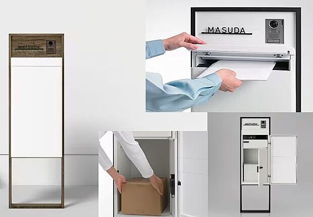 【宅配ポスト】不在時に荷物を受け取ることができるとても便利な宅配ポスト。ネット注文も気兼ねなくでき、忙しい方の見方です！