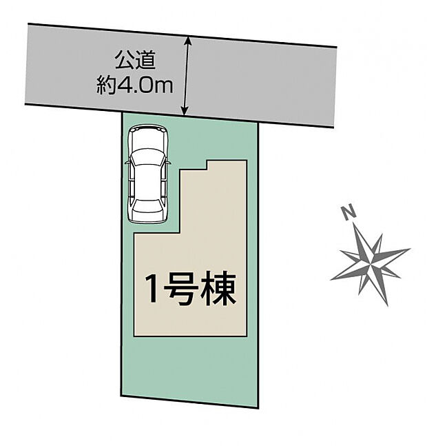 三鷹市新川2丁目1棟 区画図