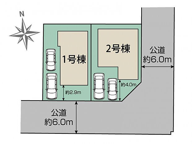 八王子市丸山町2棟 区画図
