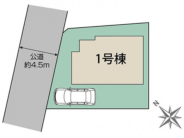 東久留米市柳窪2丁目1棟 区画図