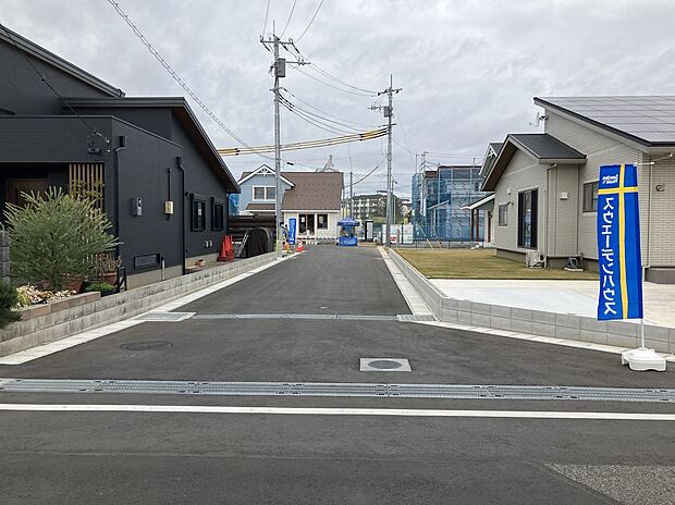 【分譲地入口】