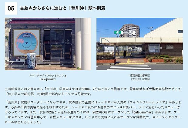 JR常磐線「荒川沖」駅