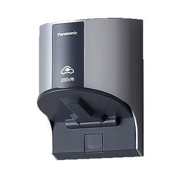 【自動車（EV・PHEV）充電用屋外コンセント】電気自動車を自宅で充電する際に必要な充電用屋外コンセントが標準装備！将来的に電気自動車の所有をお考えの場合でも充電用屋外コンセントの設置工事は不要です。